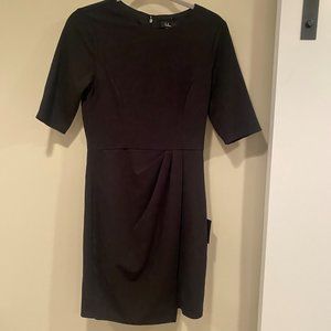 Brand New Lulu's Westwood Black Half Sleeve Sheath Dress (Size Medium)